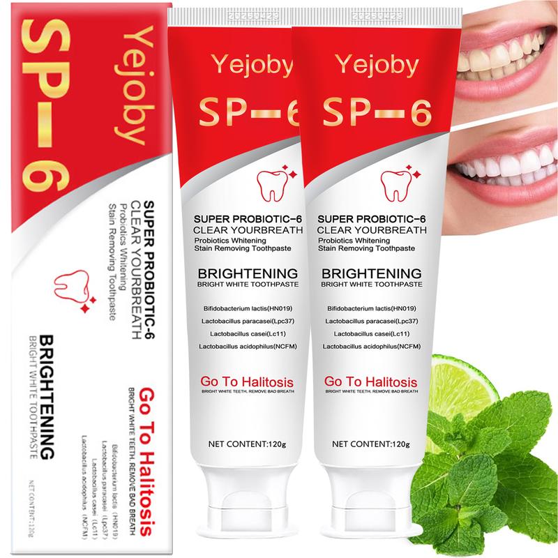 (New) 2024   Super Probiotic Sp-6 Toothpaste, Sp-6 Ultra Whitening Toothpaste, Sp 6 Toothpaste,Fresh Breath, Sp-6 Toothpaste 4.9 oz SP-10,SP-10 SP-8 SP-4 sp-10 sp-8 sp-4 sp8 sp6 sp4 SP-10