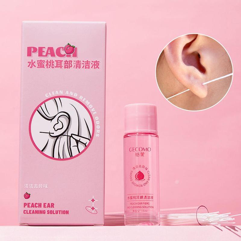 Disposable Ear Cleaning Line, 1 Set Ear Cleaning Solution, Portable Earwax Cleaning Supplies