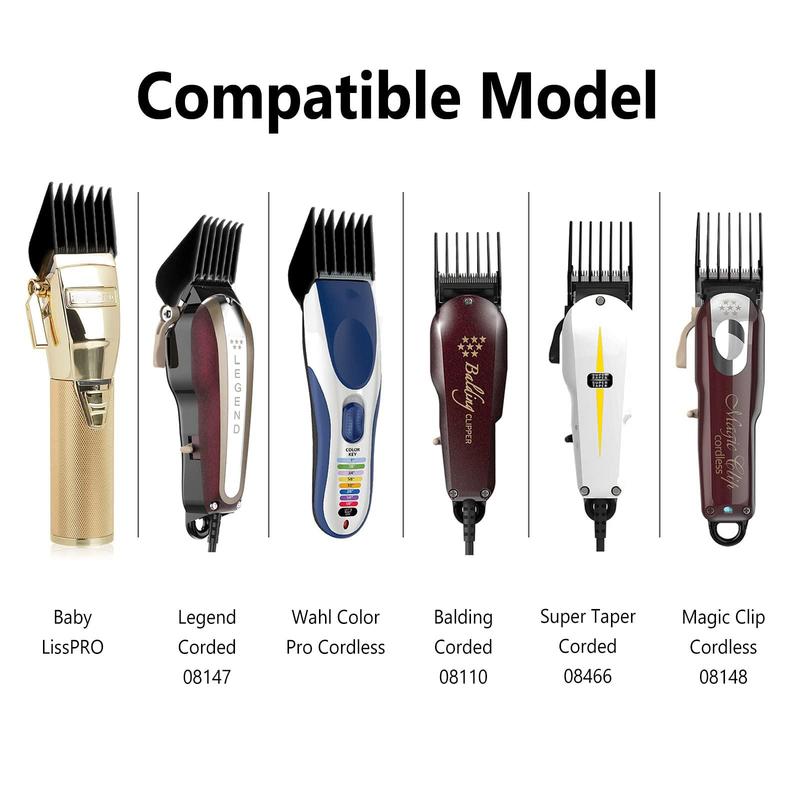 Hair Clipper Positioning Cutting Comb, 10pcs set Electric Hair Clipper Positioning Cutting Comb, Salon Grade Hair Clipper Accessories