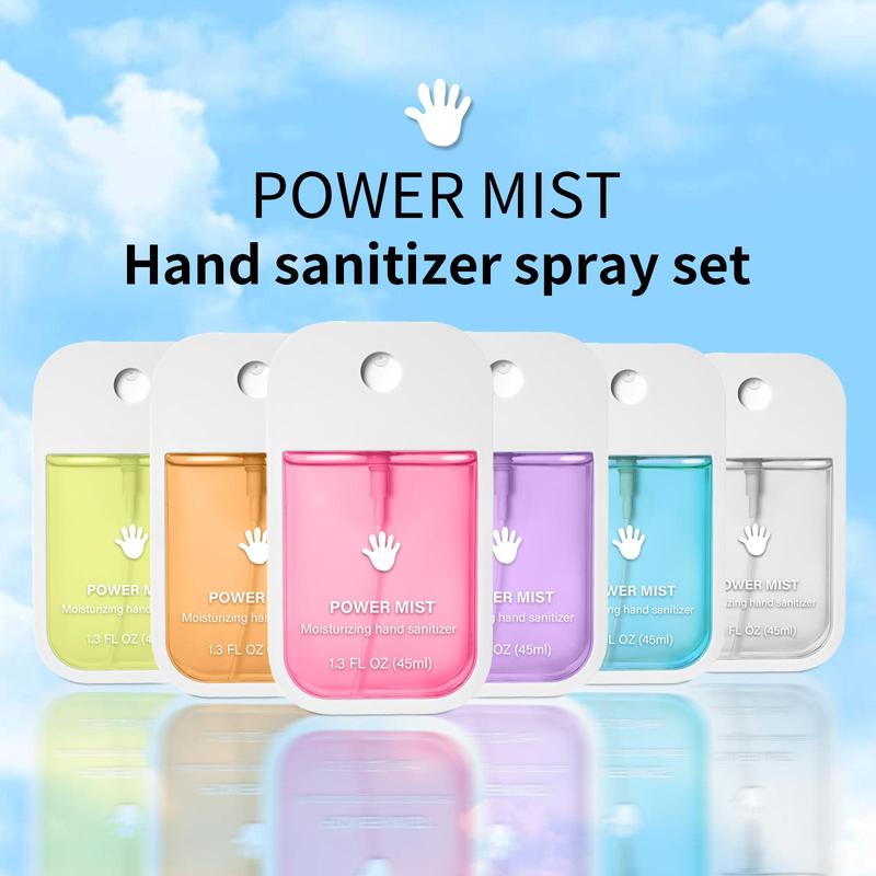 Colorful Hand Sanitizer Spray, Portable Travel Size Hand Sanitizer, Mini Hand Sanitizer for Women & Girls, Travel Essentials, Hand Sanitizer Spray Mist, Christmas Gift