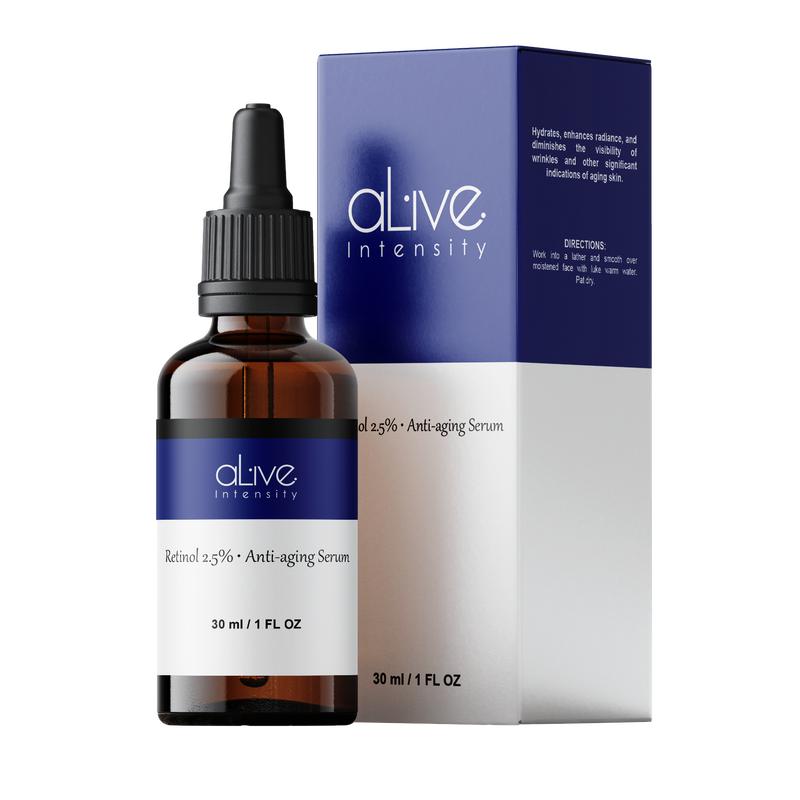 Alive Intensity Retinol 2.5% - Anti-aging Serum Skincare Comfort Skin Repair