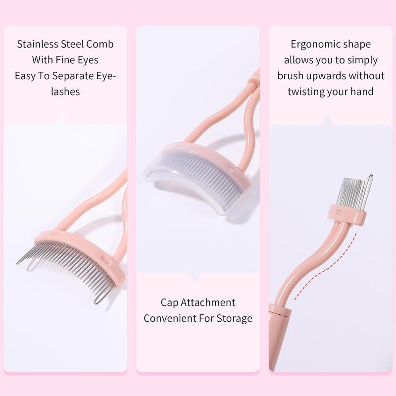 Stainless Steel Eyelash Separator Comb, 1 Count Professional Eyelash Separator Makeup Tool, Beauty & Personal Care Product