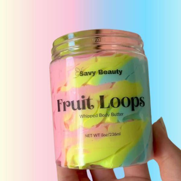 Fruit Loops- Whipped Body Butter, Sugar Scrub & Body Oil Bodycare Bundle