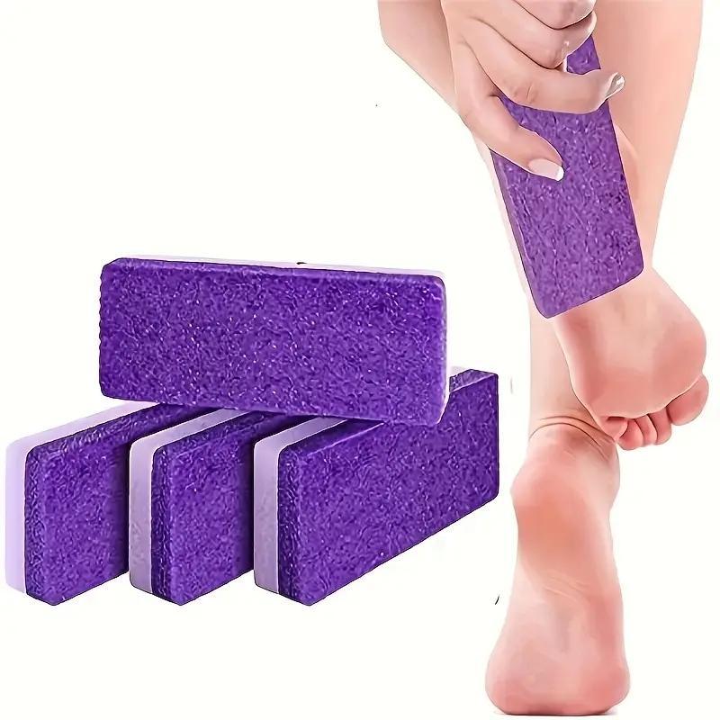 Reusable Foot Pumice Sponge Stone, 2 Counts Foot Care Callus Exfoliate Hard Skin Remover, Pedicure Scrubber, Scrub Exfoliator Tool, Christmas Gift