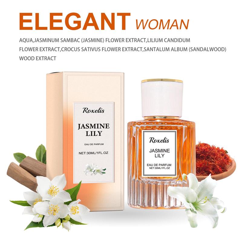 30ml Women's Perfume, Long Lasting Lily  Scented Fragrance, Fresh and Lingering, Mild and Non-stinging, Women's Perfume Spray