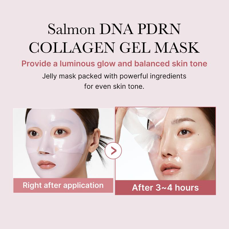 [Exclusive] PINK Salmon DNA SET | Rose PDRN Toner + Rose PDRN Serum + Rose PDRN Cream + PDRN Pink Collagen Gel Mask