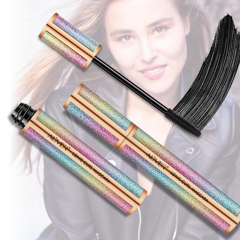 Starry Sky Mascara - Black, Waterproof, Smudge-Proof, Long-Lasting, Quick-Drying, Natural Extension & Curling, Thickening Lash Makeup