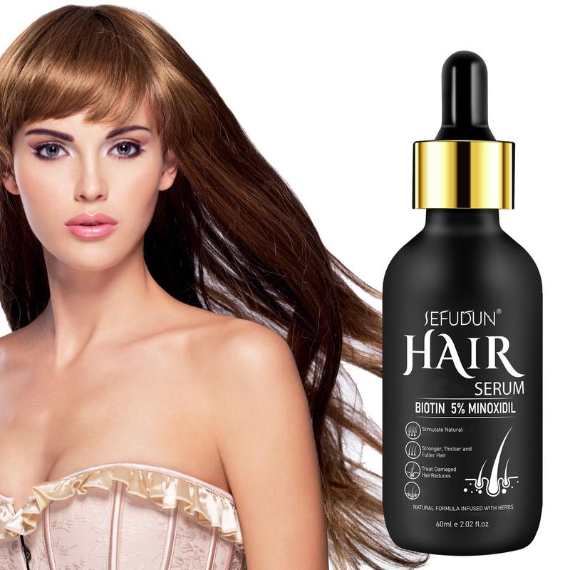 SEFUDUN 5% Μinoxidil Hair Serum-60ml (1pcs 2pcs) Haircare Comfort