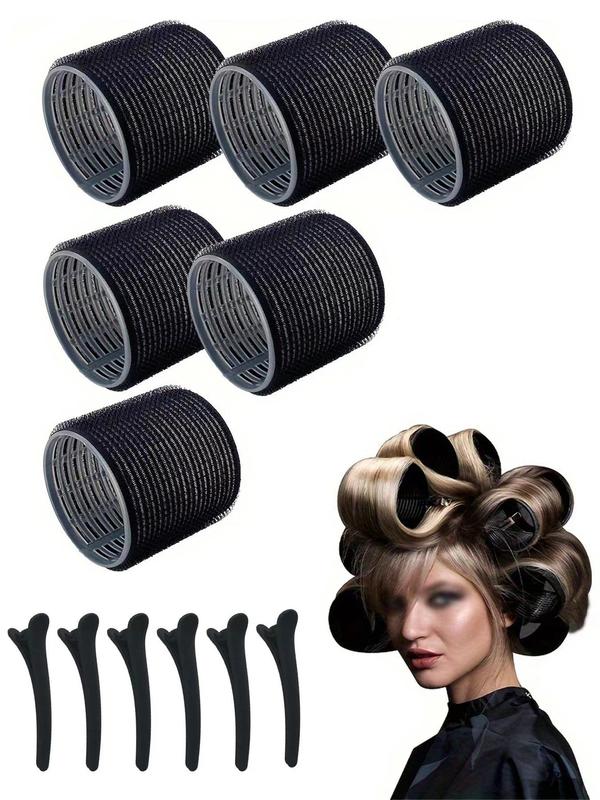 Hair Styling Tool Set, Hair Curling Roller & Alligator Hair Clips, Professional Hair Styling Tools for Women & Girls