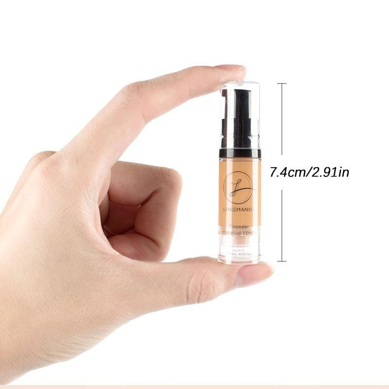 Valentine's Day Brightening Long-lasting Liquid Concealer, 1 Count Versatile Makeup Stick for Contouring, Acne Marks Dark Spots Covering, Highlighting, Concealing, Shadow Drawing, Portable Multi-Functional Concealer Stick for Flawless Makeup Coverage