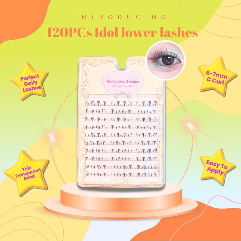 Ninetynine Dreams 120PCs idol Lower Lashes