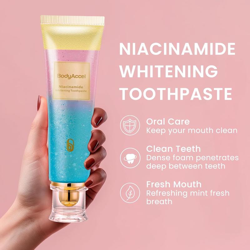 Niacinamide Toothpaste, Fresh Breath Toothpaste, Oral Care Whitening Toothpaste toothpaste