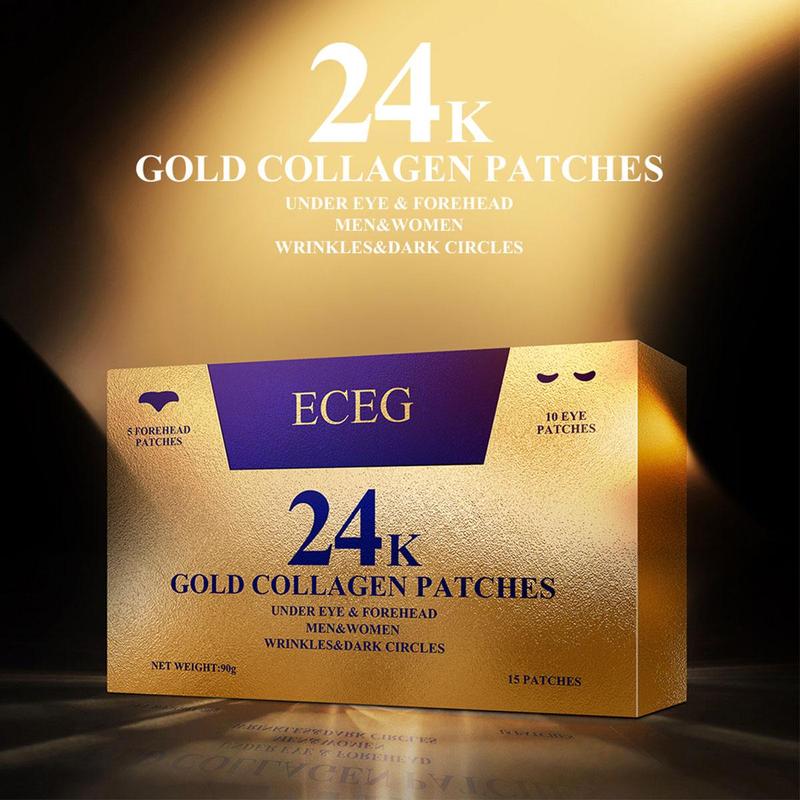 Moisture Comfort 24k Gold Skincare Eye Patch, Collagen Moisturizing & Hydrating Facial Patch, Professional Skin Care Product