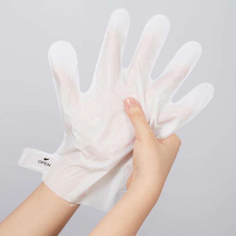 Shea Butter Moisturizing Hand Mask, 4 Pairs Comfort Hydrating Gloves with Niacinamide for Dry Hand, Hands Care Product