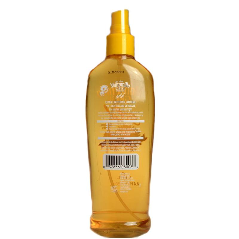 Grisi Manzanilla Gold Lightener and Detangler 8.4 Ounce Atlas Ethnic