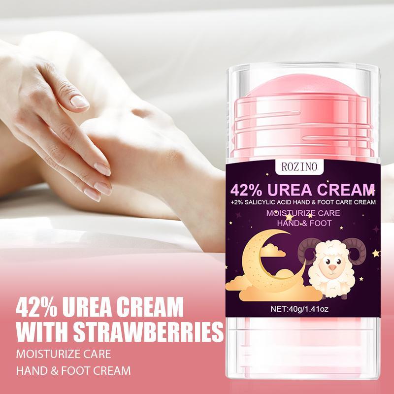 40g 42% Urea & 2% Salicylic Acid Hand & Foot Cream, Moisturizing Personal Care Stick for Hand and Foot, Back To School Portable Moisturizer for Dry Cracked Hands and Feet Skin