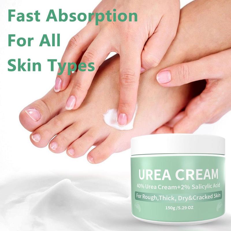 [ONLY $9.99] Urea Cream 40% &2% Salicylic Acid 5.29 oz, Foot Cream and Hand Cream Maximum Strength,Deep Moisturizes, Callus Removerd