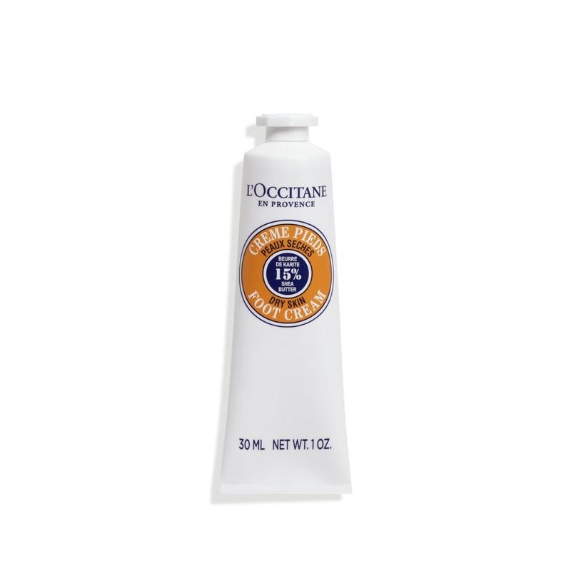 L'Occitane 15% Shea Butter Foot Cream Enriched with Lavender & Arnica 1.00 fl oz