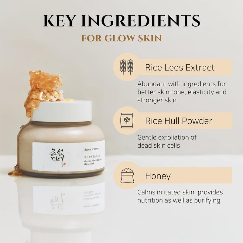 Beauty of Joseon  Ground Rice and Honey Glow Mask 150ml Moisturizing, nourishing, improving facial skin radiance