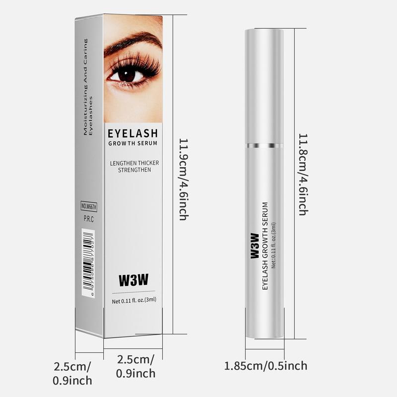 Lightweight Eyelash Lengthen Thicker Serum, 1 Set Eyelash Extensions Serum, Clear Mascara Serum, Eyelash Growth Product for Women & Girls, Spider Lashes, Makeup Products