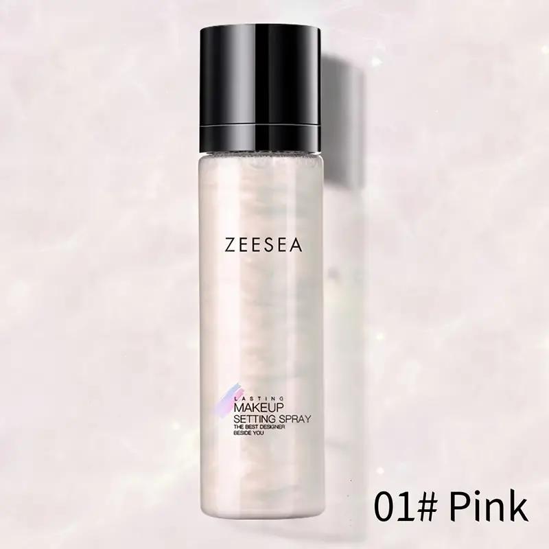 ZEESEA Long Lasting Fine Shimmer Setting Spray, 36 Hour Waterproof with Fine Shimmer, 3.8 fl oz Makeup Sensitive