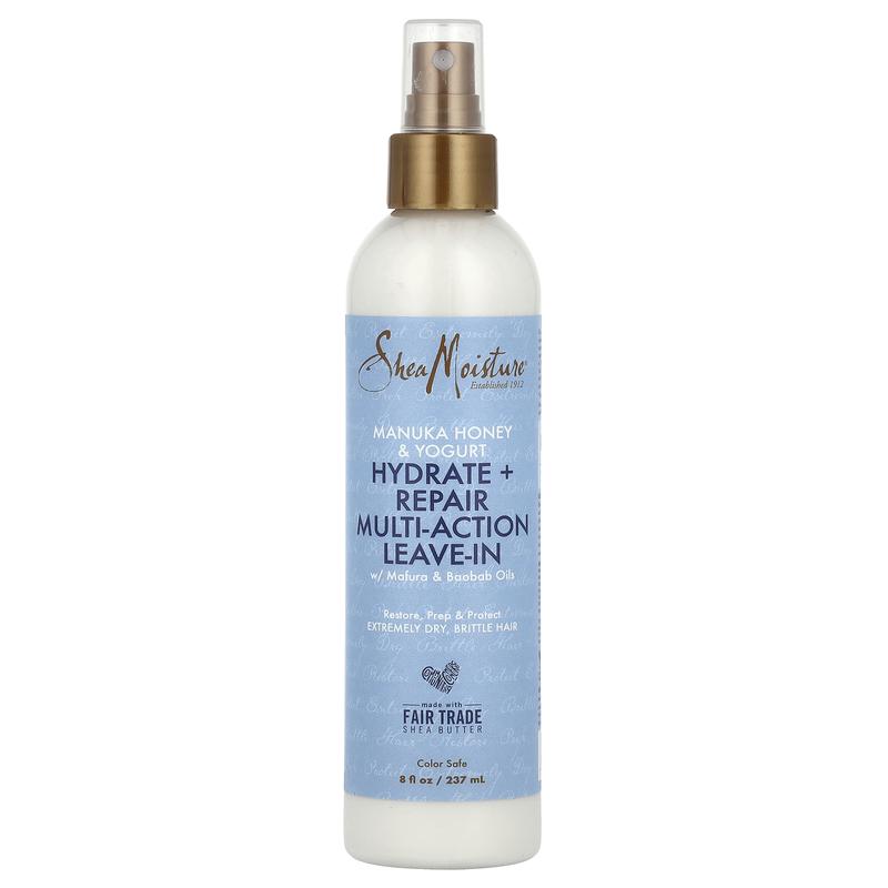 SheaMoisture Hydrate + Repair Multi-Action Leave-In, Manuka Honey & Yogurt, 8 fl oz (237 ml)