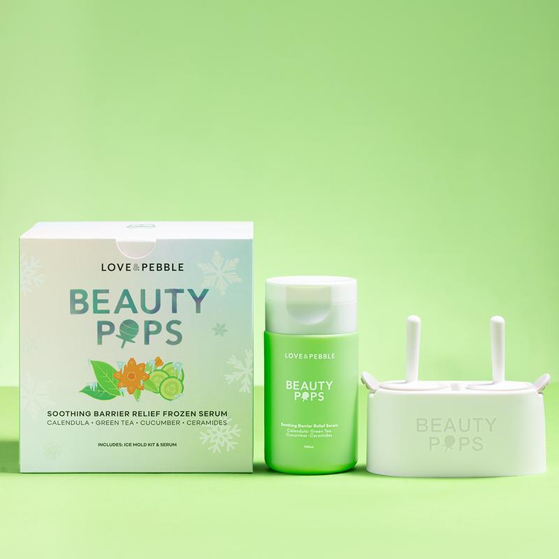 BEAUTY POPS™ Soothing Barrier Frozen Serum Kit – Skincare for Skin Repair and Hydration