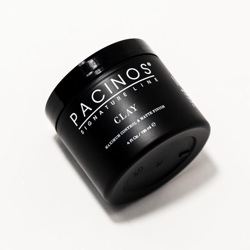 Pacinos Clay - Maximum Control & Natural Finish No Shine, Medium High Hold