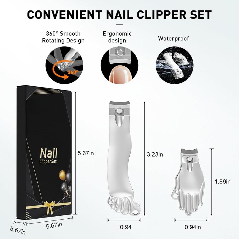 Nail Clippers Set,Gag Gifts Funny Adult, Stocking Stuffers for Adults Men Him, Mens Gifts,Birthday Gifts Cool Stuff Gadgets for Men Dad Boyfriend Father Husband Friends, Gifts for Men Women,Gift Ideas