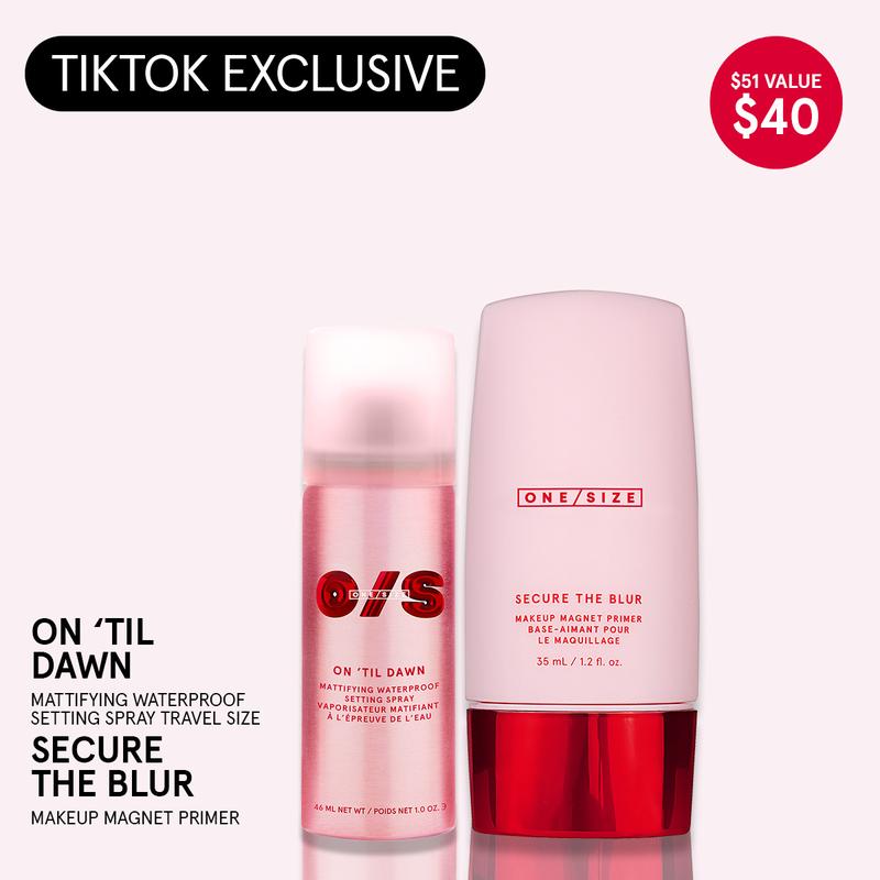 Smooth 'Til Dawn Duo Value Set –  Waterproof Setting Spray  & Pore-Minimizing Blurring Primer for Smooth, Matte Skin All Day