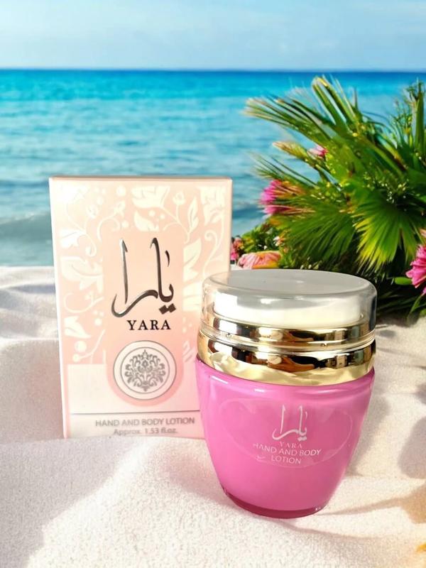 Ard Al Zaafaran | Yara - Hand and Body Lotion - 1.5 FL Oz (44ml) | Body Care Moisturizing | Fruity and Floral Fragrance Gentle