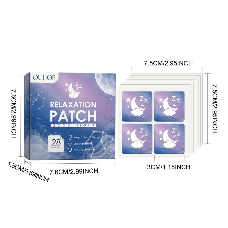 Sleep Patches, 2 Sets Gentle Sleep Aid Patches, Stress Relief Sleeping Patches, Body Care Patches, Sleeping Patches for Women & Men