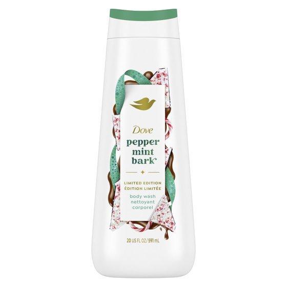 Dove Liquid Body Wash Deep Nourishment for Women Peppermint Bark, 20 oz