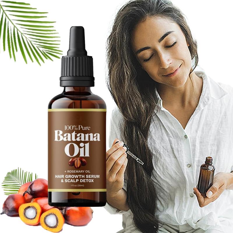 [ONLY $8.99] Batana Oil with Rosemary for Revitalizes hair - Nourish Scalp for Strong & Healthy Hair, Organic Batana Oil with Rosemary (30 ml) Haircare Rosemary Oil