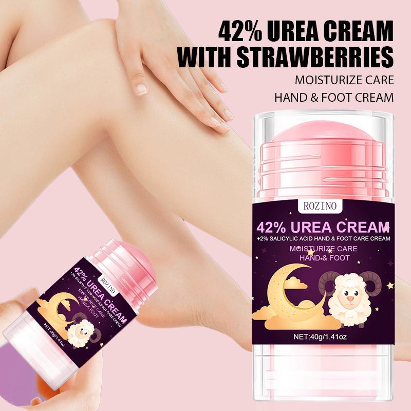 40g 42% Urea & 2% Salicylic Acid Hand & Foot Cream, Moisturizing Personal Care Stick for Hand and Foot, Back To School Portable Moisturizer for Dry Cracked Hands and Feet Skin