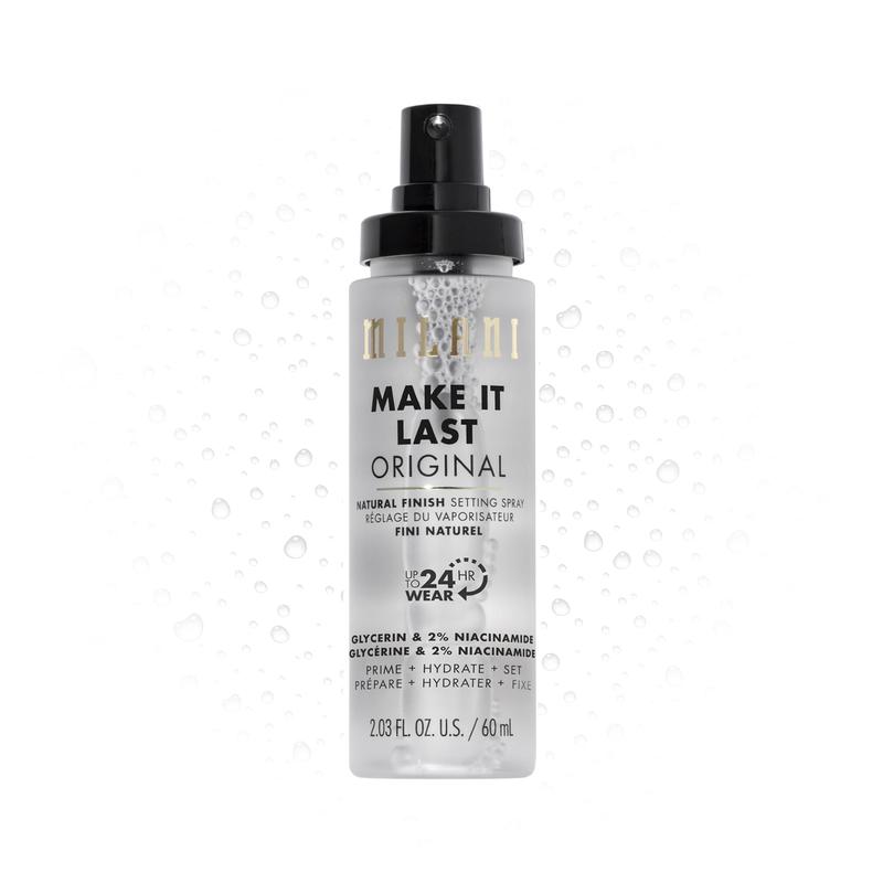 Make It Last Original - Natural Finish Setting Spray 3-in-1 Setting Spray and Primer- Prime + Correct + Set Makeup Finishing Spray and Primer - Long Lasting Makeup Primer and Spray 2.03 Fl. Oz