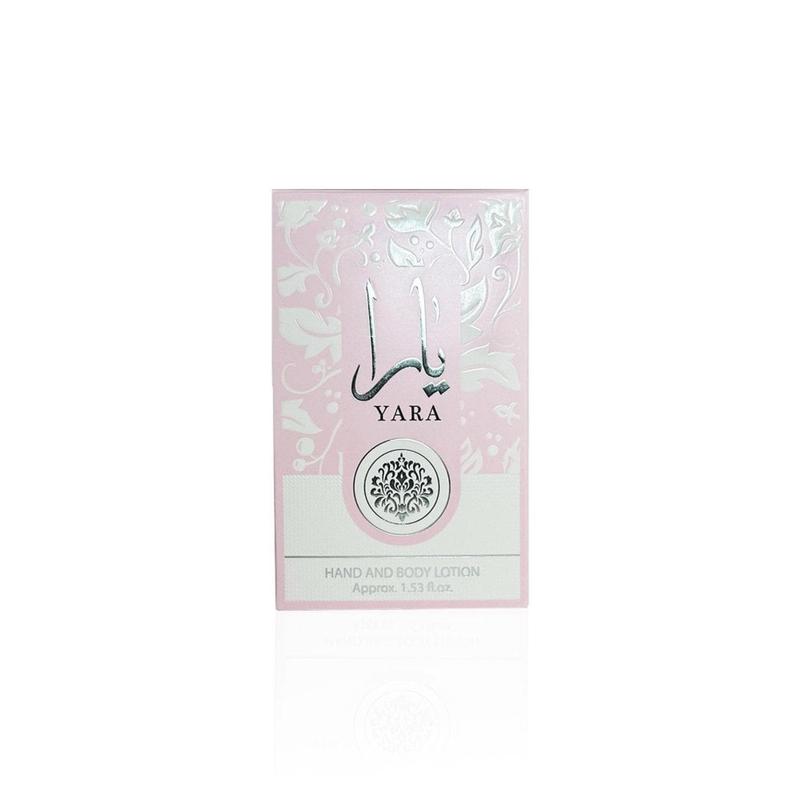 Ard Al Zaafaran | Yara - Hand and Body Lotion - 1.5 FL Oz (44ml) | Body Care Moisturizing | Fruity and Floral Fragrance Gentle