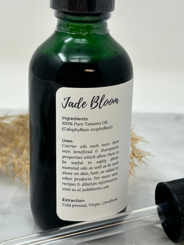 2 oz Tamanu Oil | Jade Bloom 100% Pure Body Care Comfort