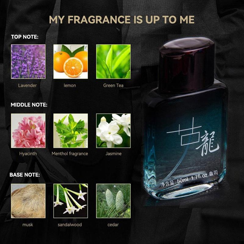 Men's Perfume, 1 Box Long Lasting Cologne Fragrance for Men, Daily Use Fragrance for Dating, Party, Trendy All-match & Exquisite Perfume for Birthday Gift, Christmas Gift