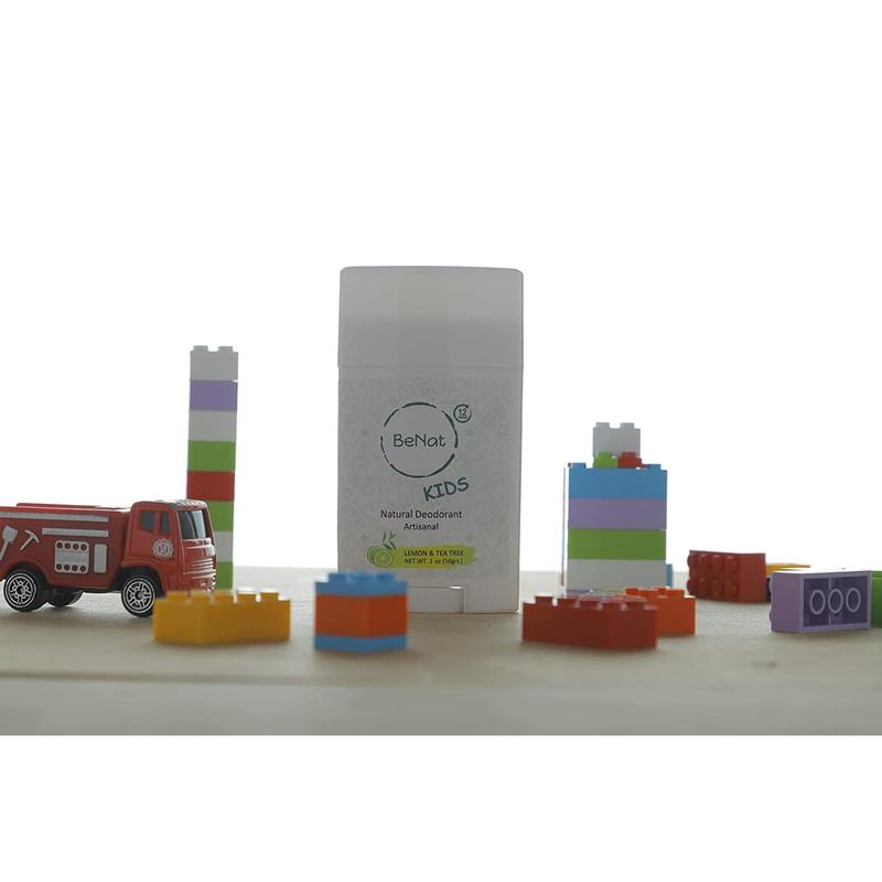 2-Pack all-Natural Deodorants for Kids & Teens. Long-Lasting and Gentle.