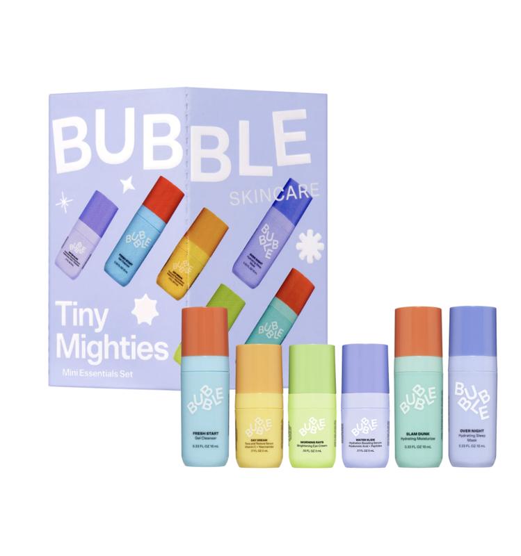 Bubble Tiny Mighties Mini Essentials Holiday Gift Set, 6 Pieces