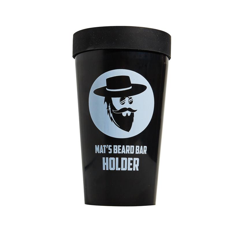 Mat's Beard Bar & Holder Pro v2.0 - The Ultimate Gift for Men with Great Beards!