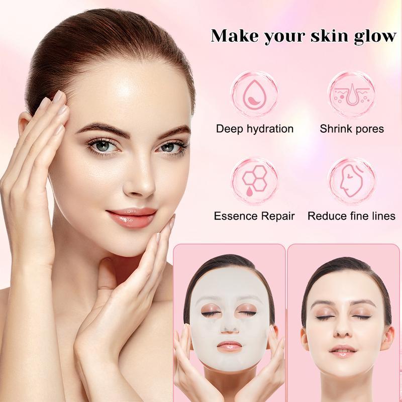 BISUTANG-Deep Collagen Energy Enhancingfacial mask | Original Collagen facial mask 4pcs Skincare Hydrate Skin Repair ComfortRejuvenating