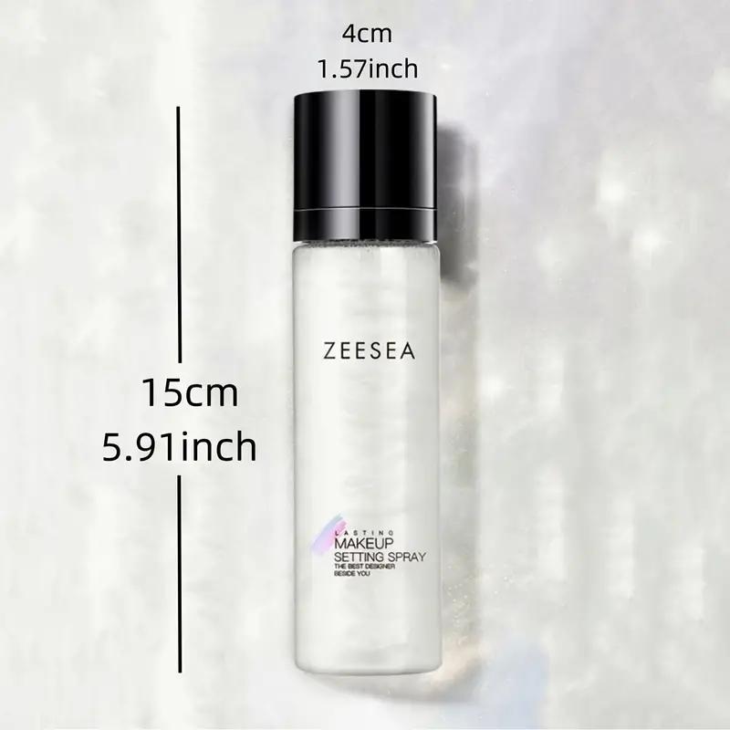 ZEESEA Long Lasting Fine Shimmer Setting Spray, 36 Hour Waterproof with Fine Shimmer, 3.8 fl oz Makeup Sensitive