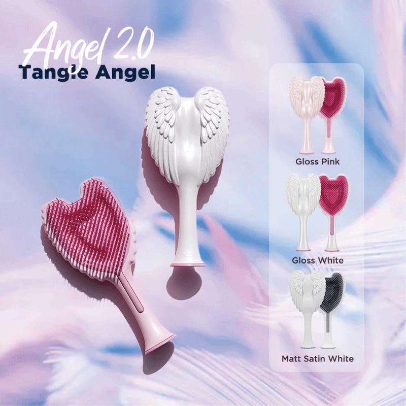 Tangle Angel 2.0 Hair Brushes for Blow Drying &Shower-Detangling Hair Brush -Anti StaticAngel Wing Hair Brush with Soft Haircare Hairbrush