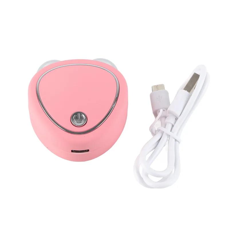 Microcurrent Facial Massager Mini Electric Face Lifting Tightening Roller Anti Aging Wrinkle Reducer Skin Care Beauty Device