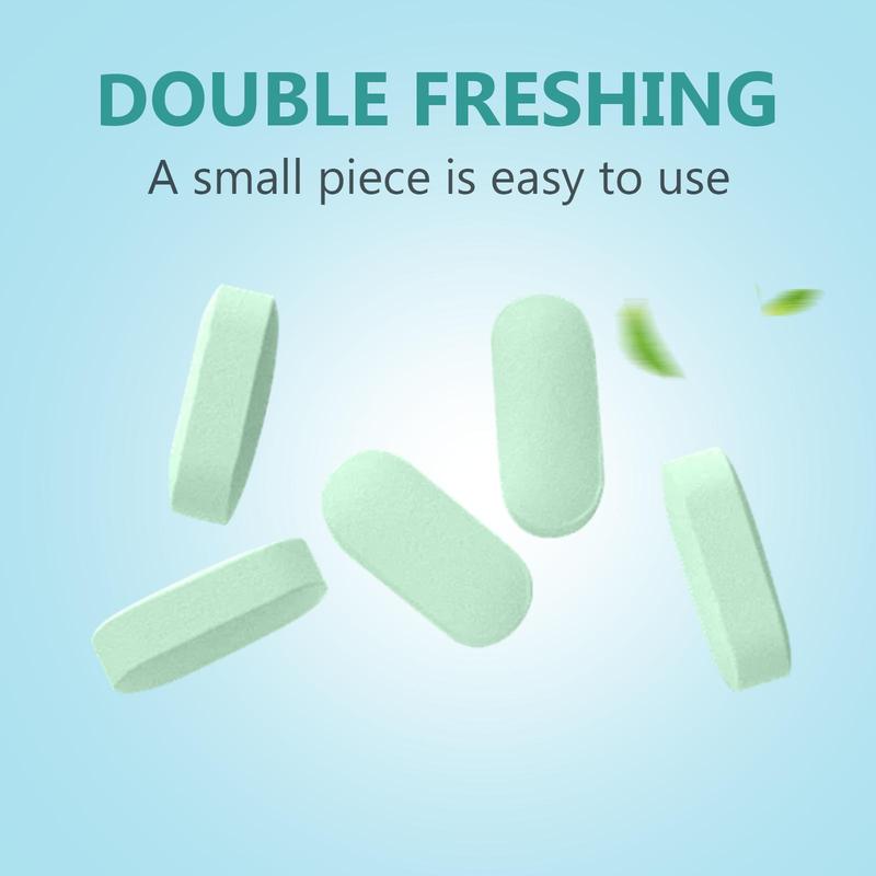 Refreshing Chewable Toothpaste Tablets, 60 Tablets count Deep Cleaning Toothpaste, Portable Brightening Toothpaste for Travel & Dates