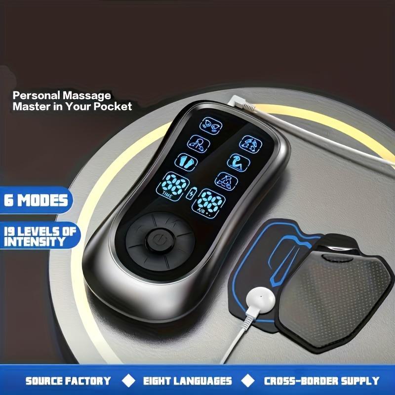 8-point Digital Massager, 1 Set USB Powered Electronic Pulse Massager, Muscle Stimulator for Muscle Relaxation