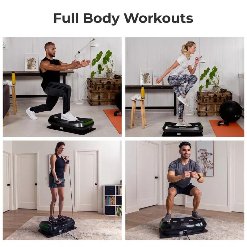 Lifepro Rumblex 4D Vibration Plate - Whole Body Vibration Therapy with 3 Powerful Motors and 4 Customizable Vibrations