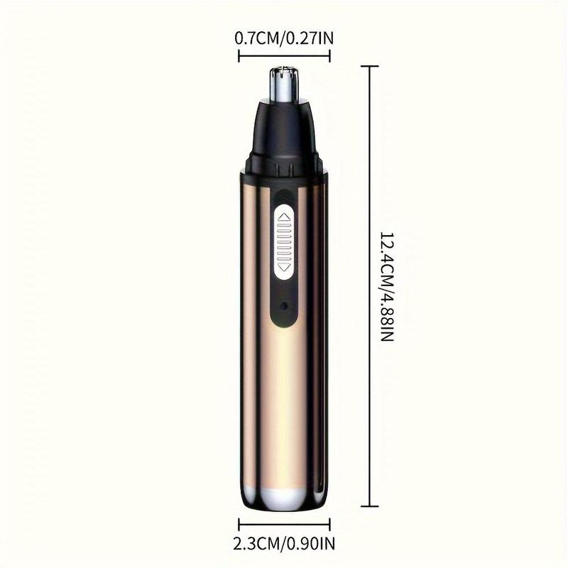 Electric Nose & Ear Hair Trimmer, USB Rechargeable Nose Hair Remover with Cleaning Brush, Personal Care Appliances for Men & Women